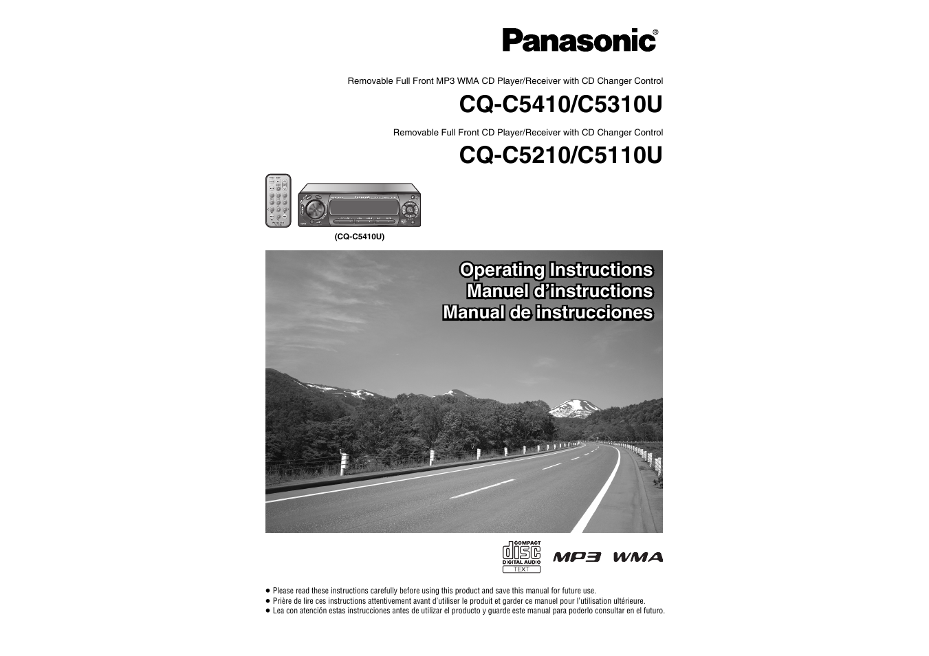 Panasonic C5310U User Manual | 26 pages