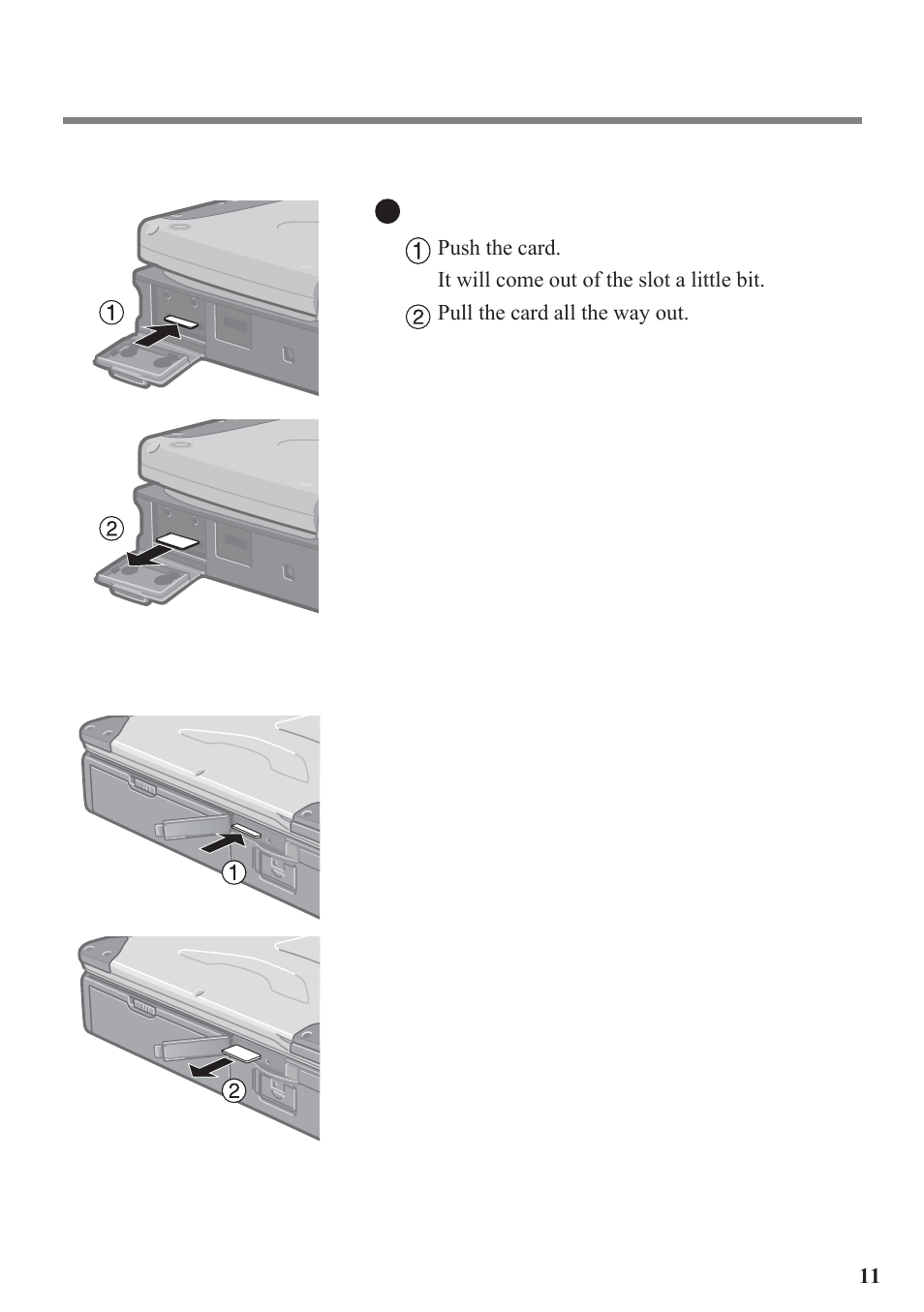 Removing a sim card | Panasonic EDGE modem User Manual | Page 11 / 20