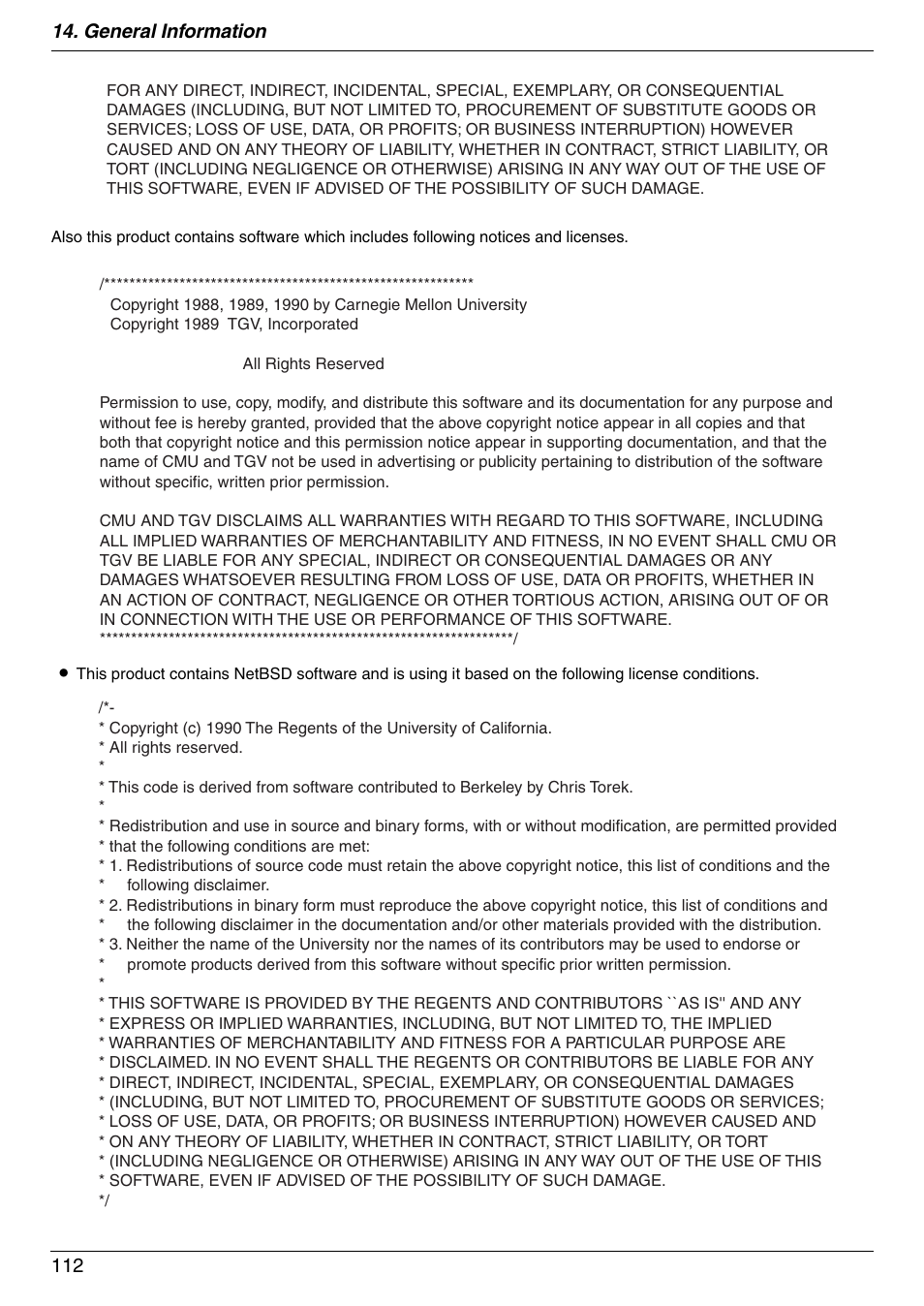 Panasonic KX-MC6020 User Manual | Page 112 / 120