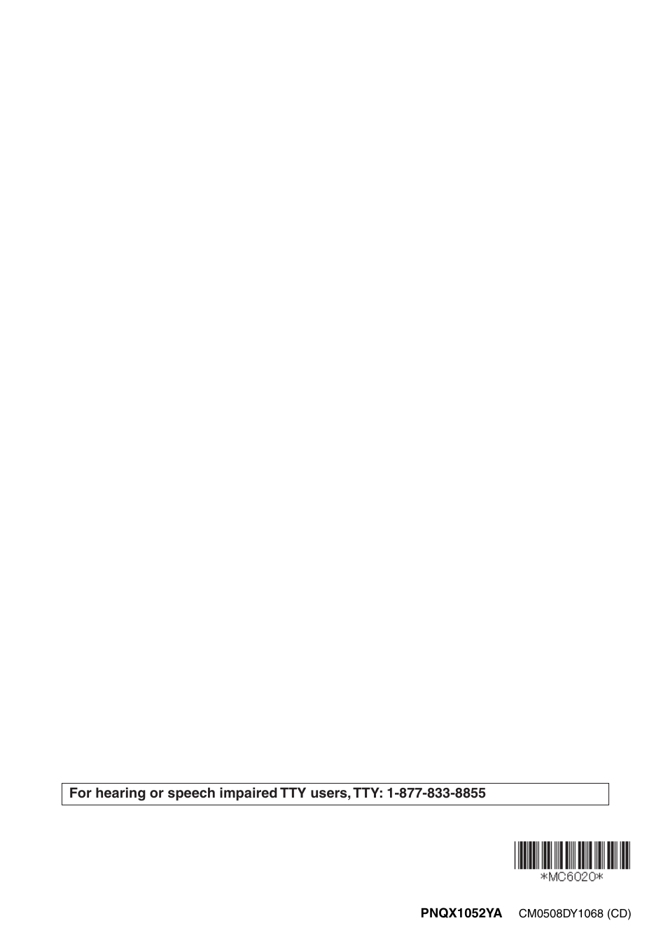 Panasonic KX-MC6020 User Manual | Page 120 / 120