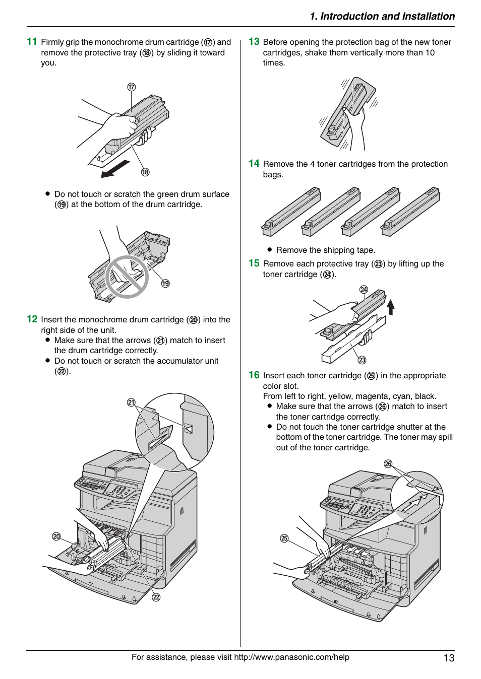 Panasonic KX-MC6020 User Manual | Page 13 / 120