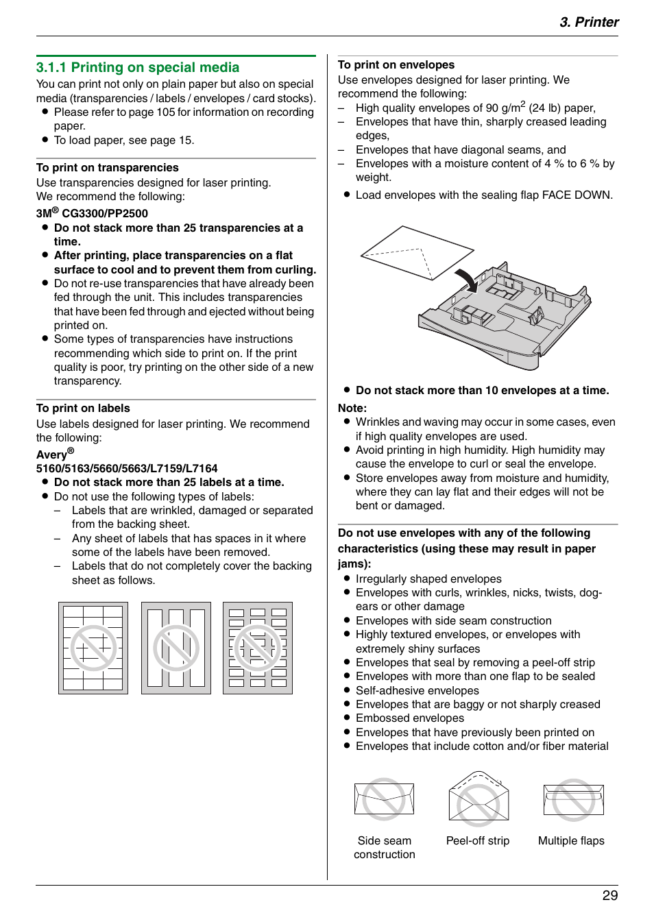 Panasonic KX-MC6020 User Manual | Page 29 / 120