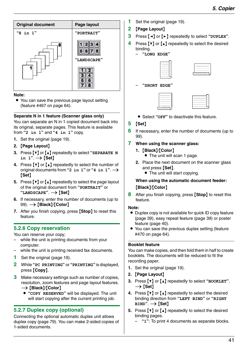 Panasonic KX-MC6020 User Manual | Page 41 / 120