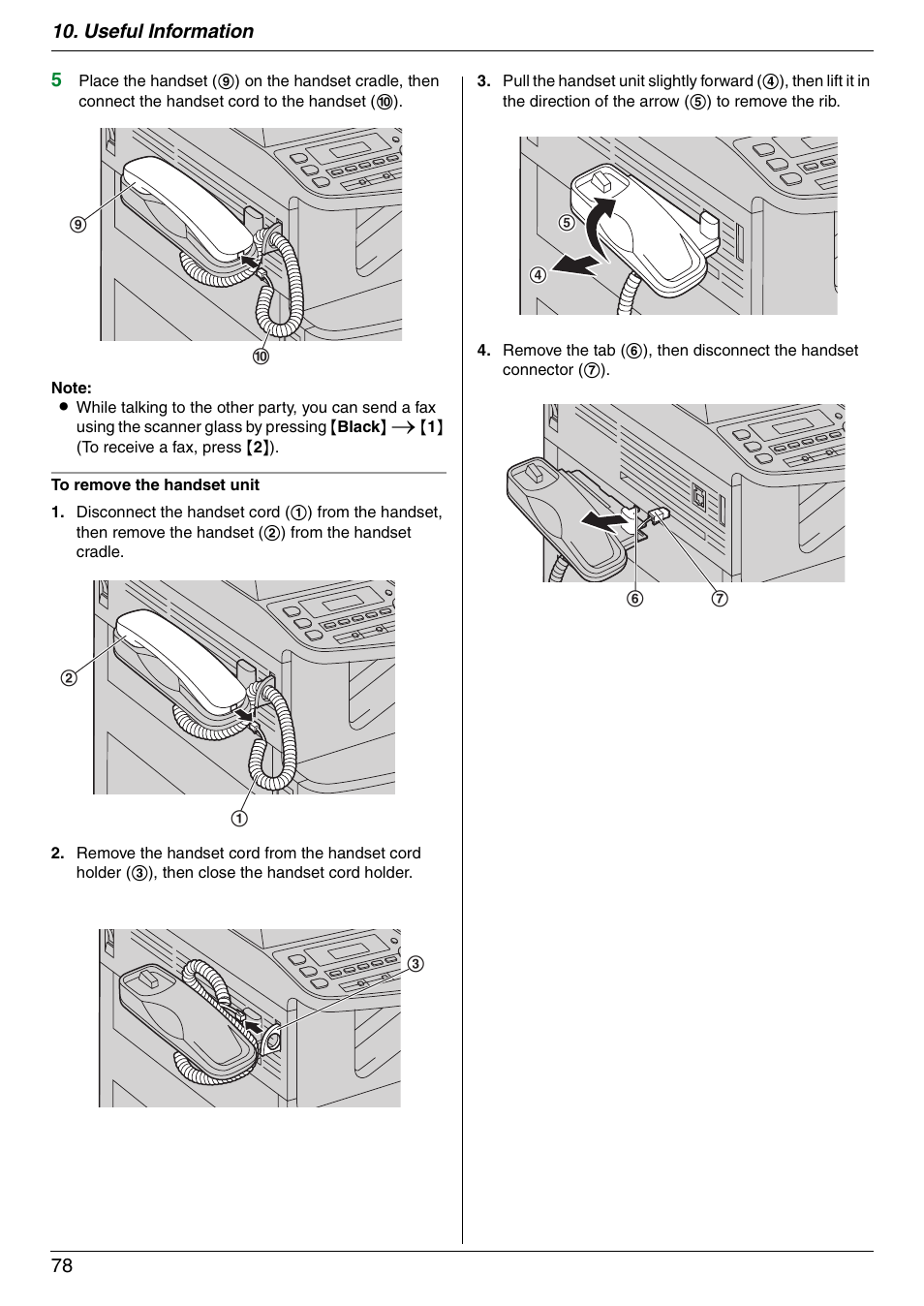 Panasonic KX-MC6020 User Manual | Page 78 / 120