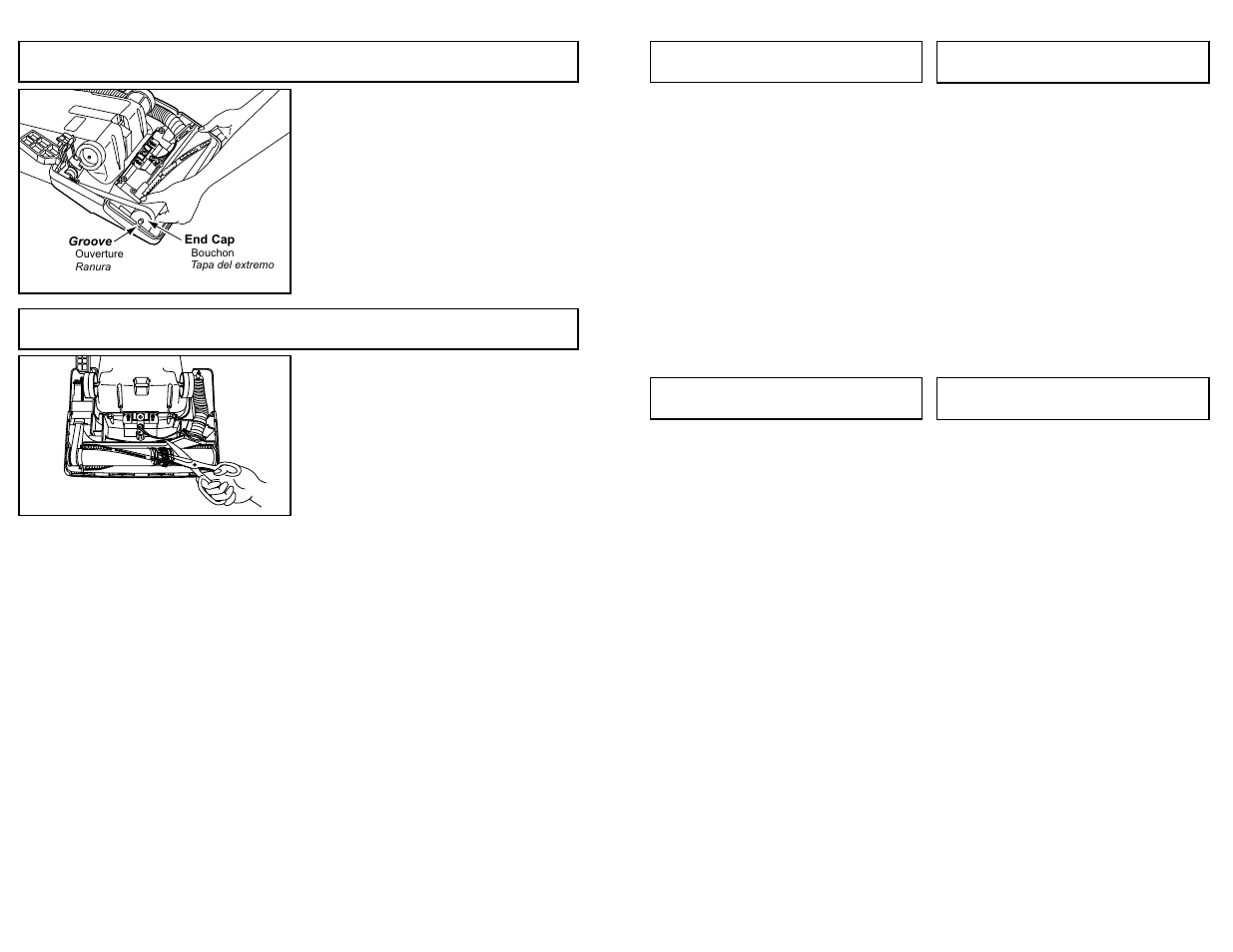 Cleaning agitator, Replacing belt | Panasonic MC-V5241 User Manual | Page 28 / 44