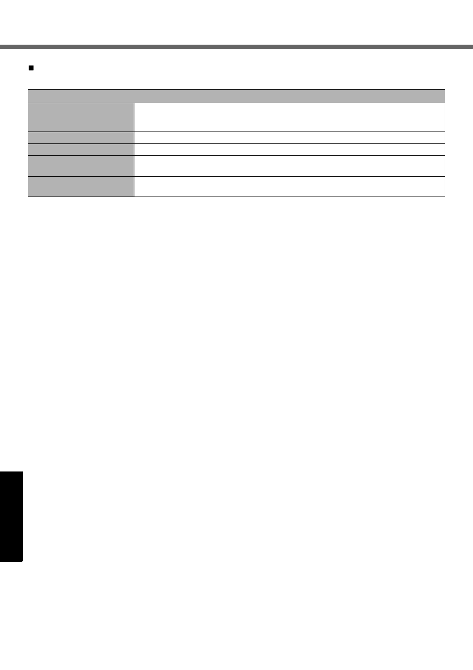 Specifications | Panasonic CF-51 Series User Manual | Page 28 / 32