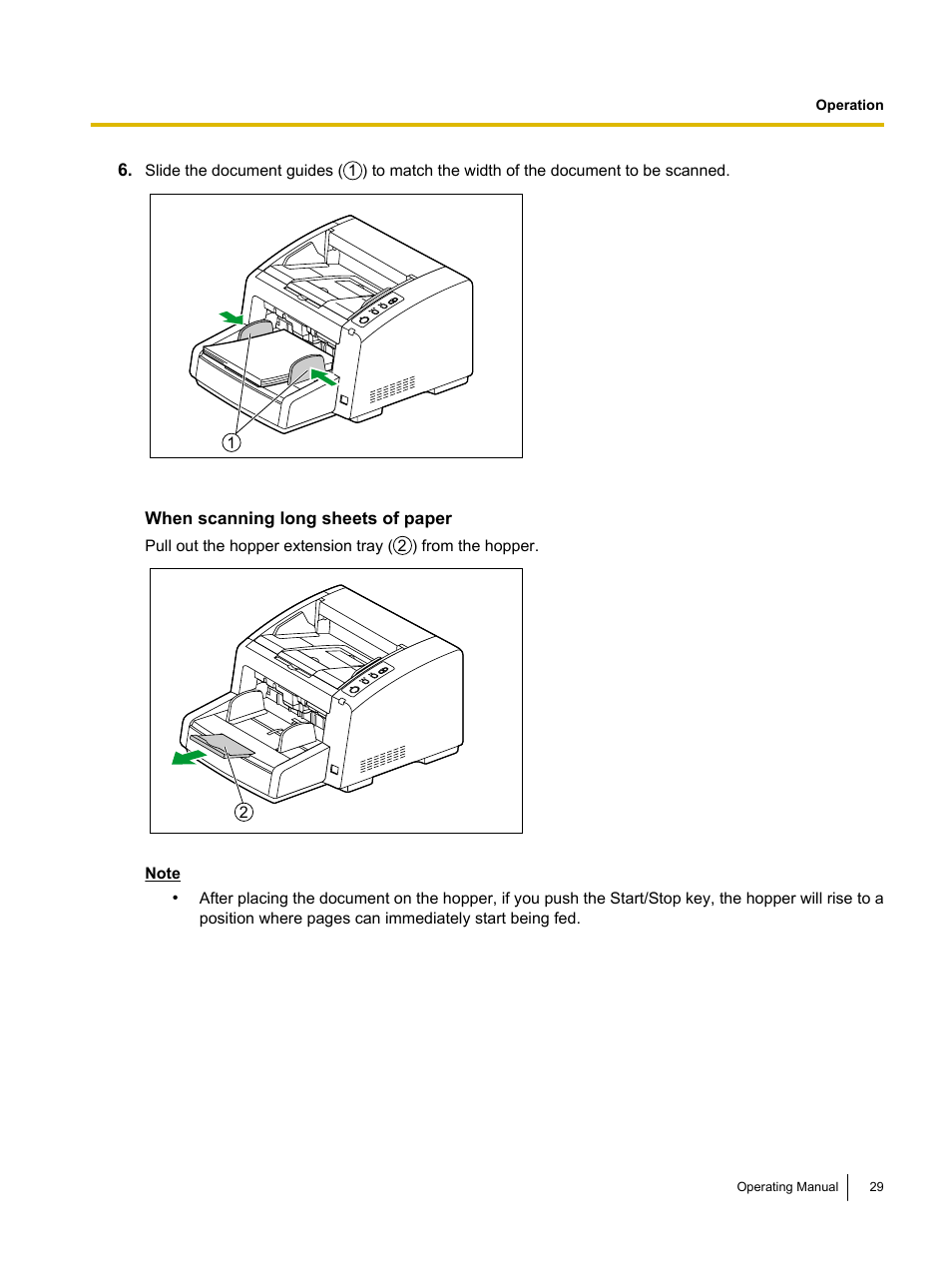 Panasonic KV-S4085CW User Manual | Page 29 / 87