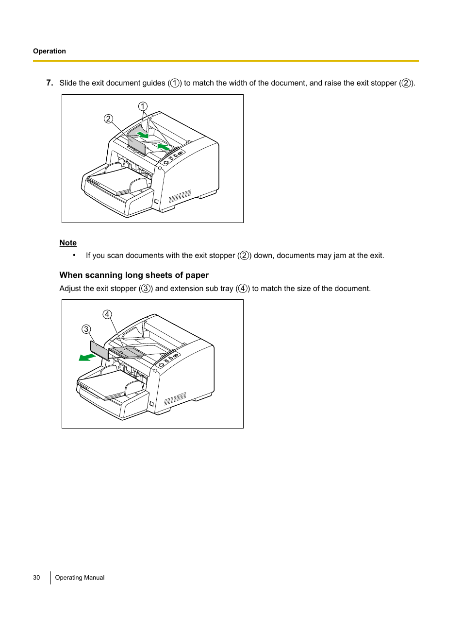 Panasonic KV-S4085CW User Manual | Page 30 / 87