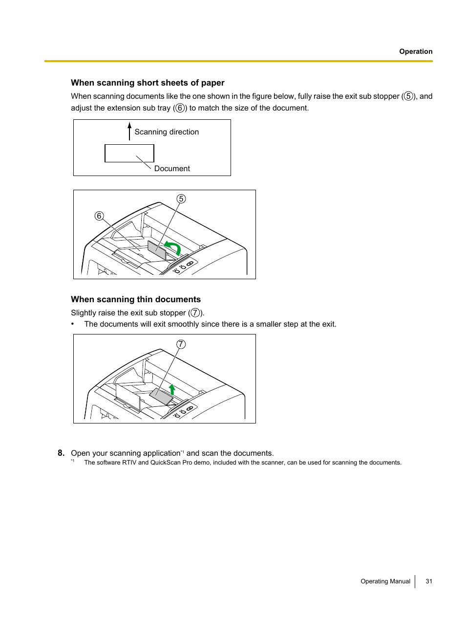 Panasonic KV-S4085CW User Manual | Page 31 / 87