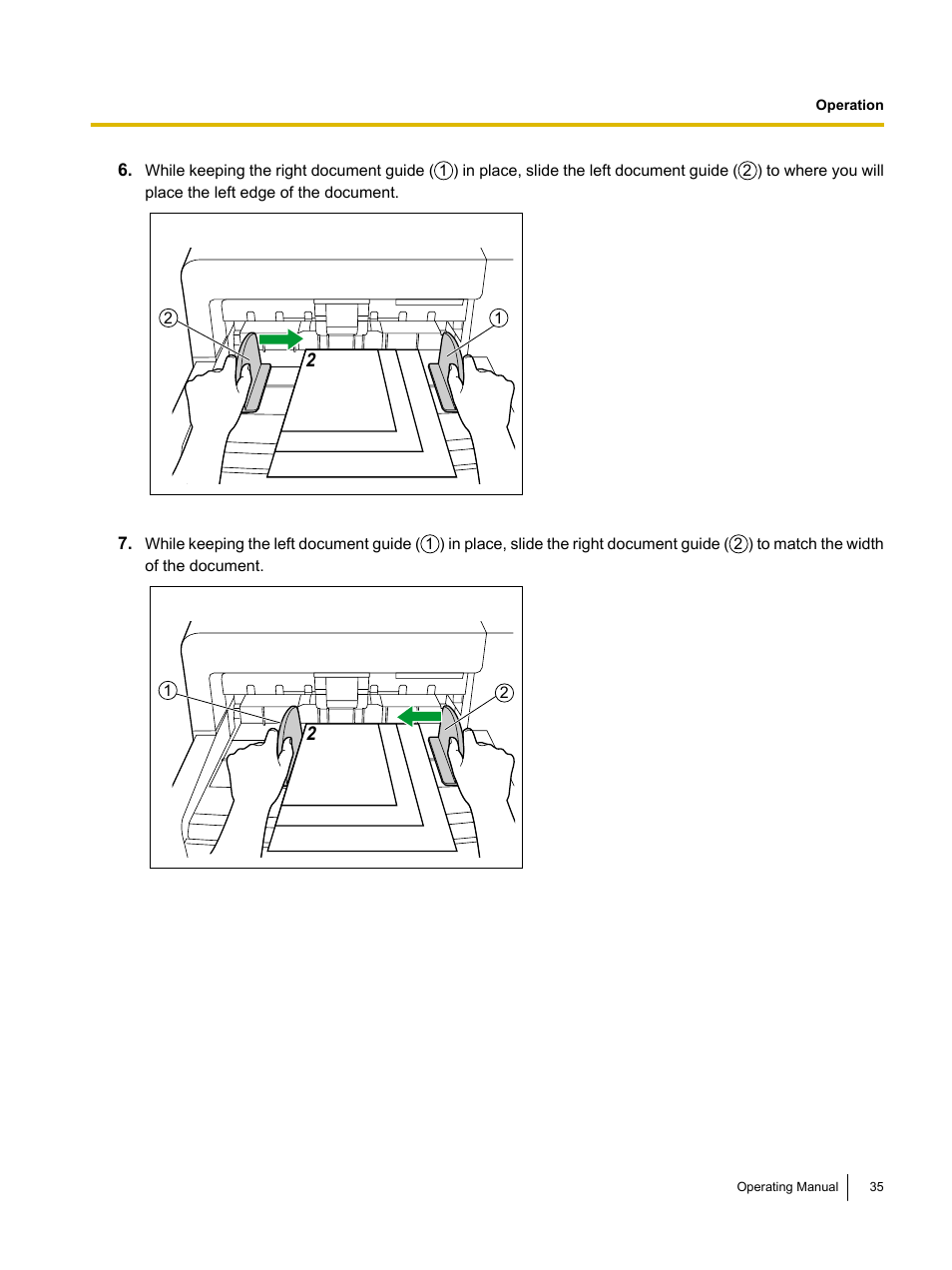 Panasonic KV-S4085CW User Manual | Page 35 / 87