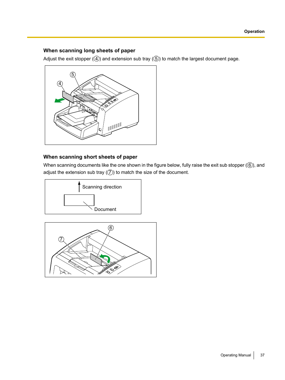 Panasonic KV-S4085CW User Manual | Page 37 / 87