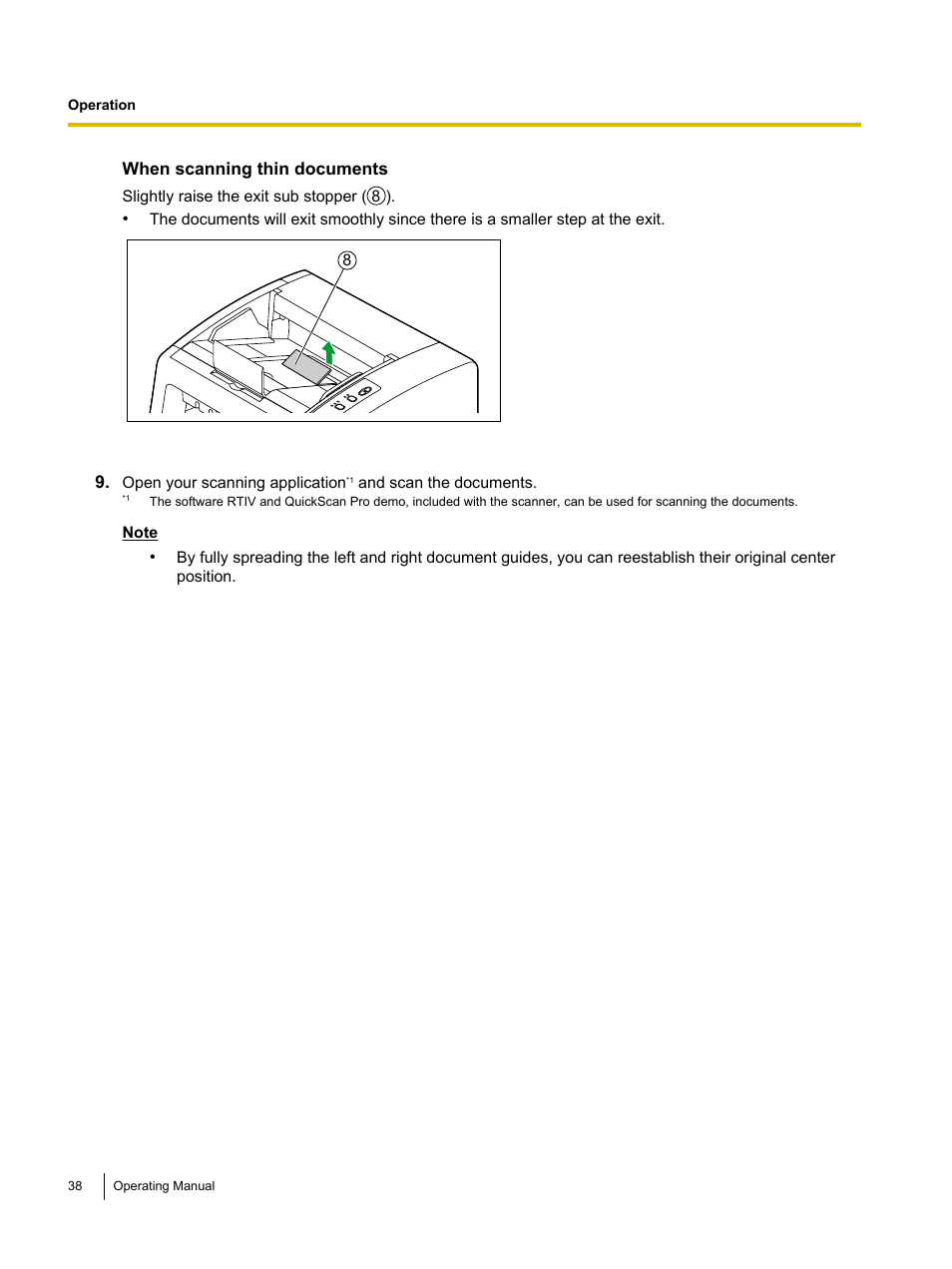 Panasonic KV-S4085CW User Manual | Page 38 / 87