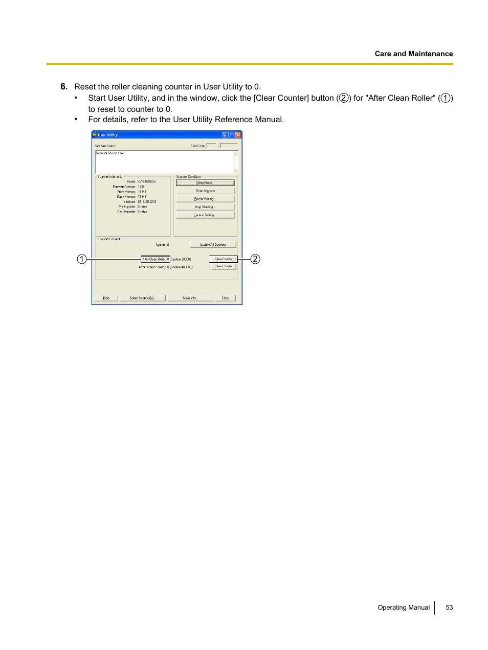 Panasonic KV-S4085CW User Manual | Page 53 / 87