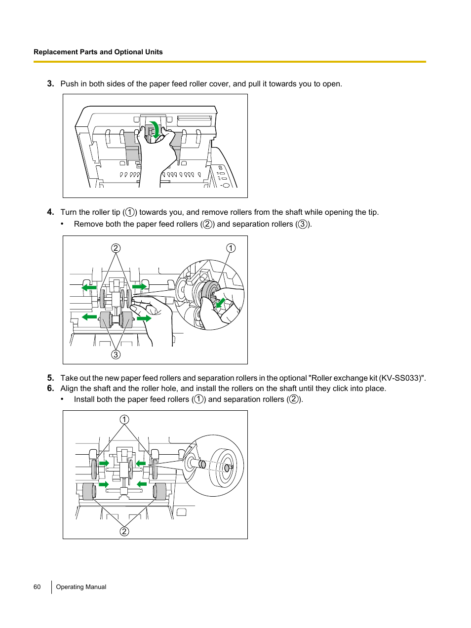 Panasonic KV-S4085CW User Manual | Page 60 / 87