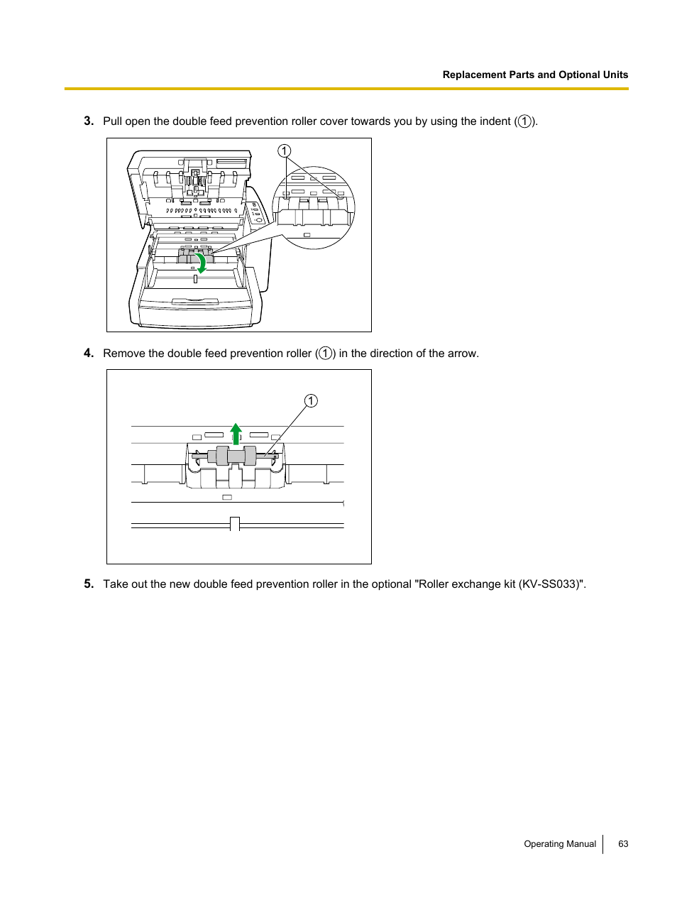 Panasonic KV-S4085CW User Manual | Page 63 / 87