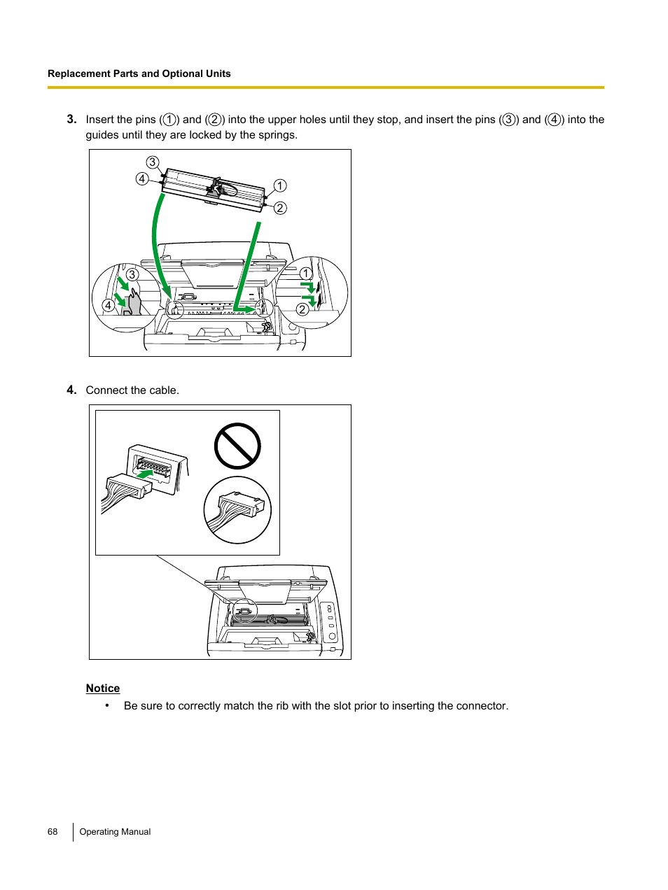 Panasonic KV-S4085CW User Manual | Page 68 / 87