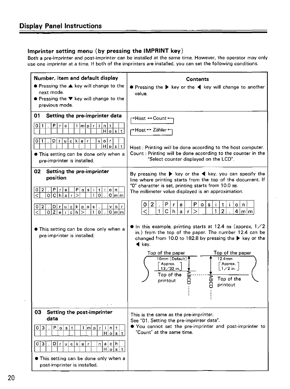 Panasonic KVS2055L User Manual | Page 20 / 48