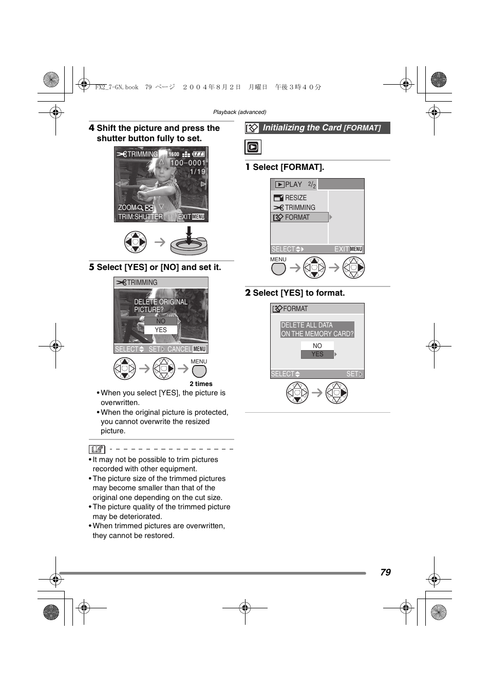 Panasonic DMC-FX7GN User Manual | Page 79 / 104