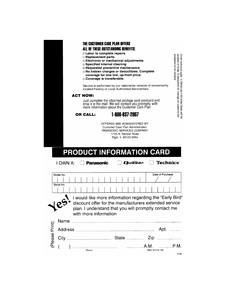 Panasonic CT 32HL43  EN User Manual | Page 38 / 42