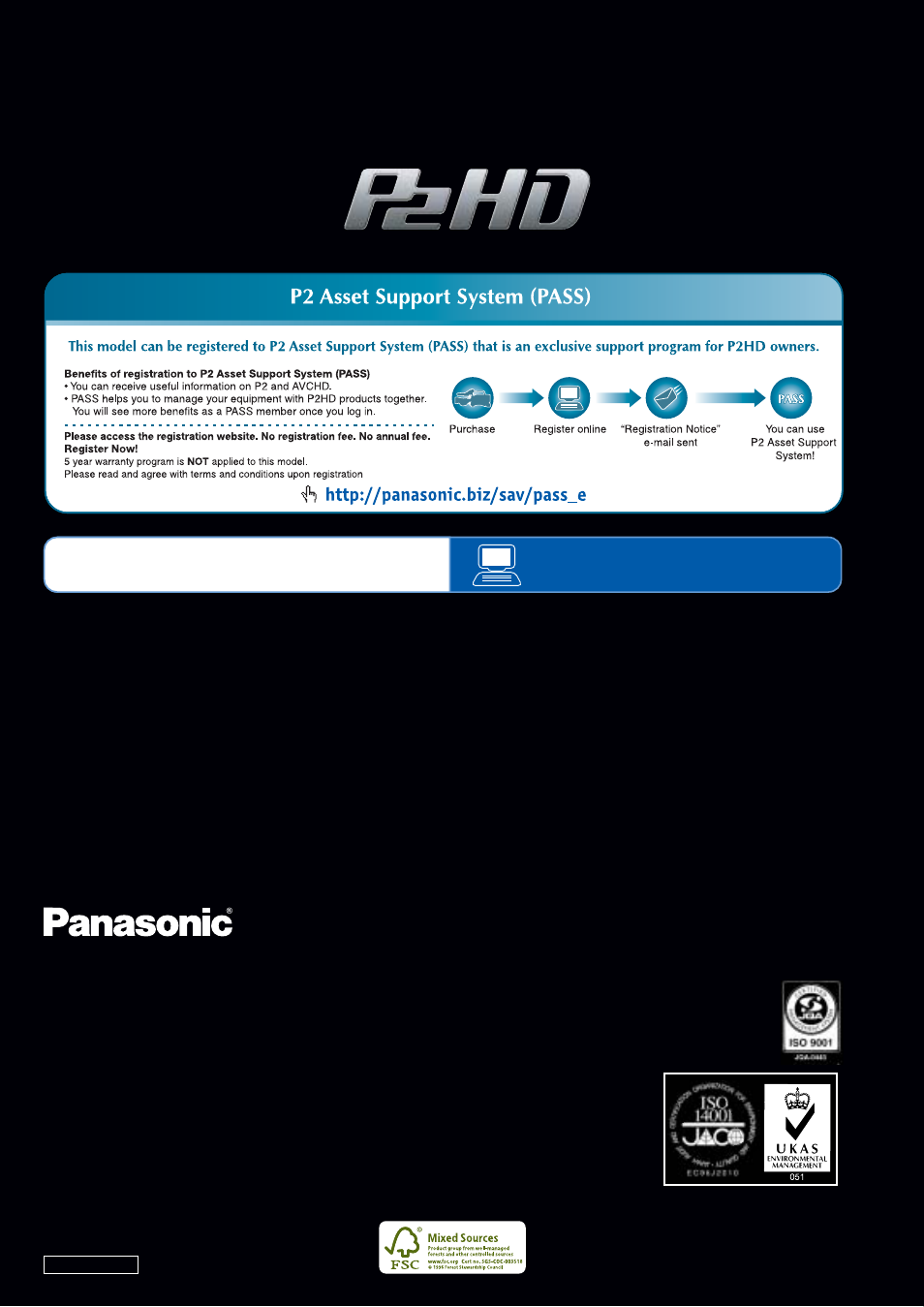 Panasonic AG-HVX200A User Manual | Page 16 / 16