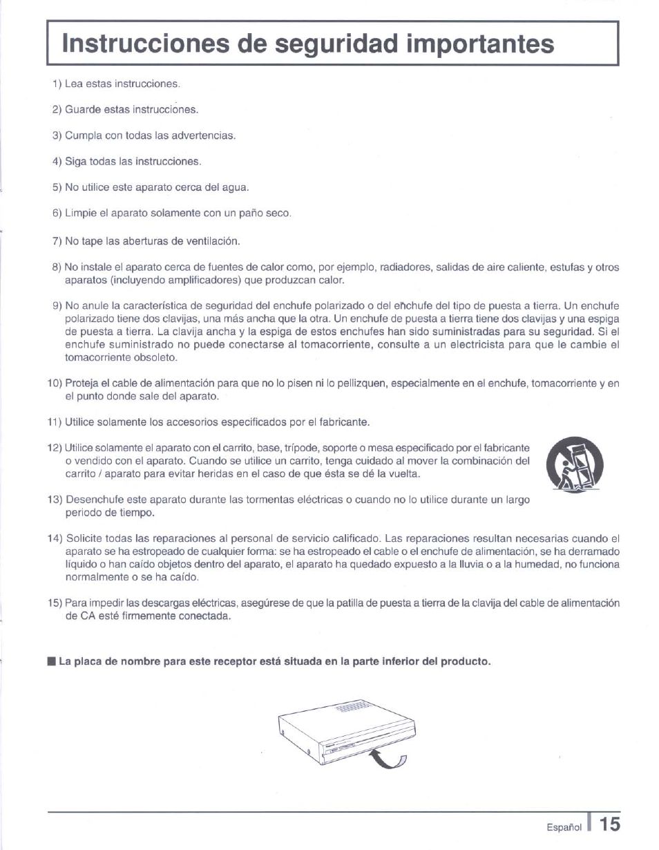 Panasonic tu-pt7000 User Manual | Page 14 / 17