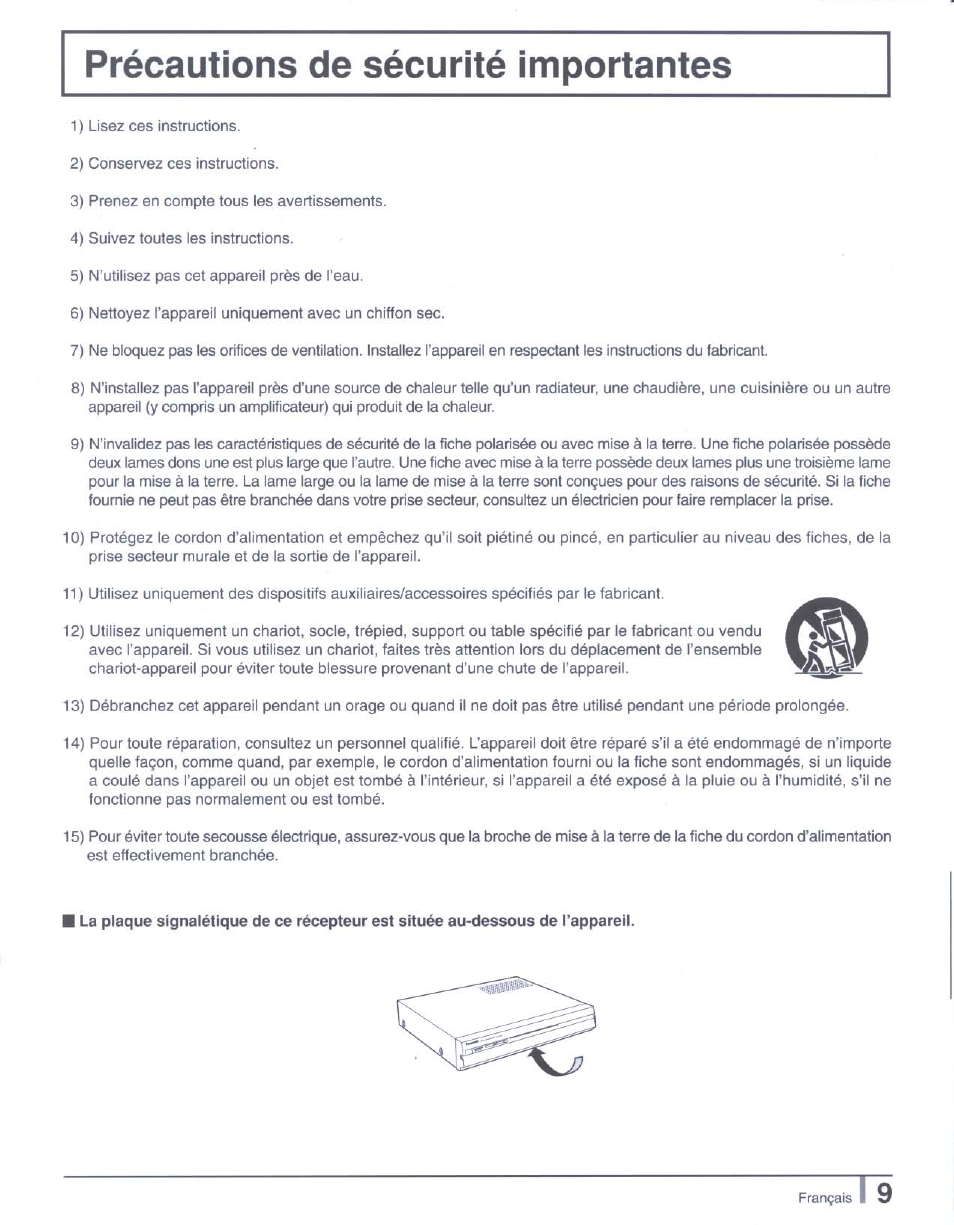 Panasonic tu-pt7000 User Manual | Page 9 / 17