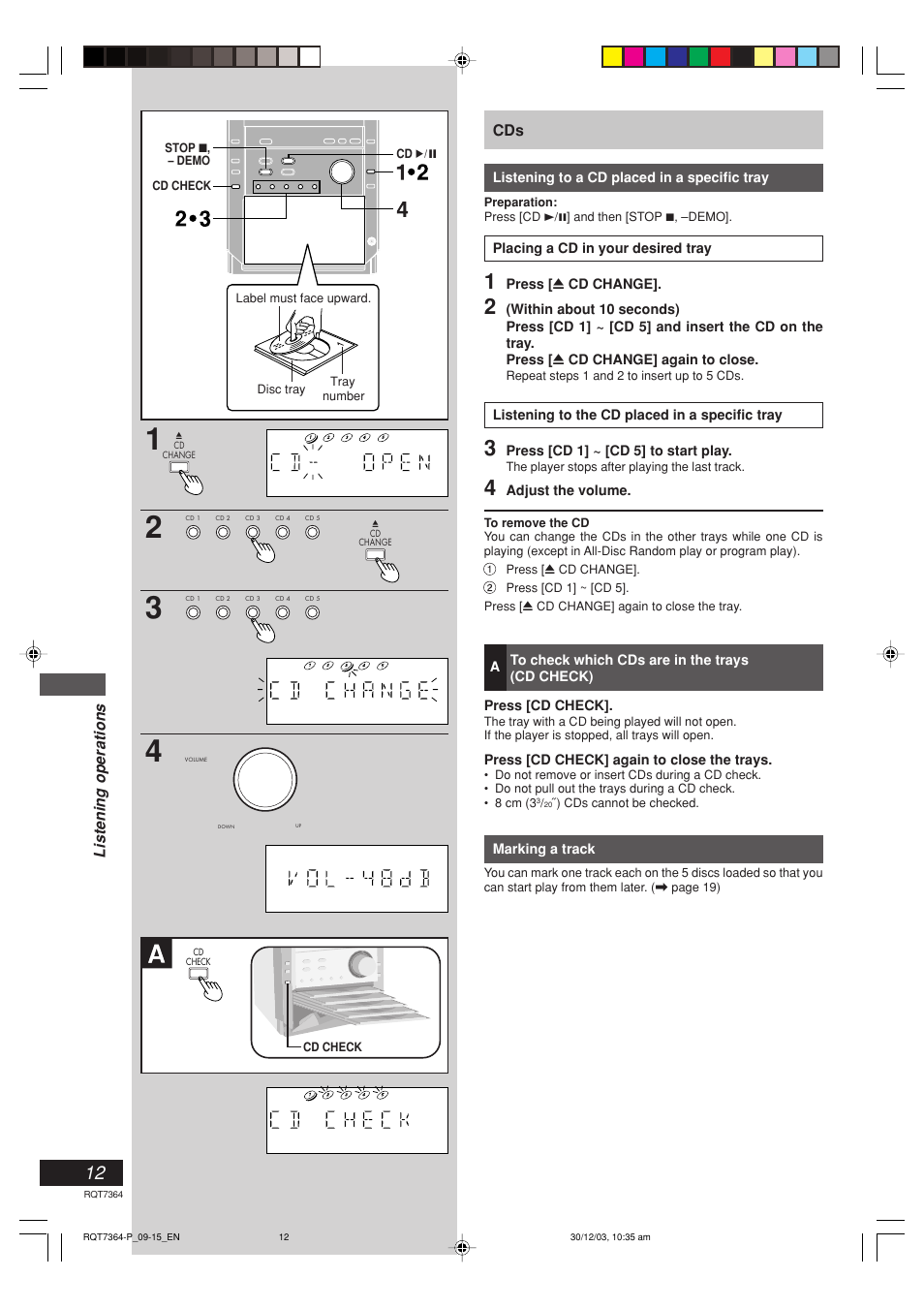 Panasonic SC-PM19 User Manual | Page 12 / 28