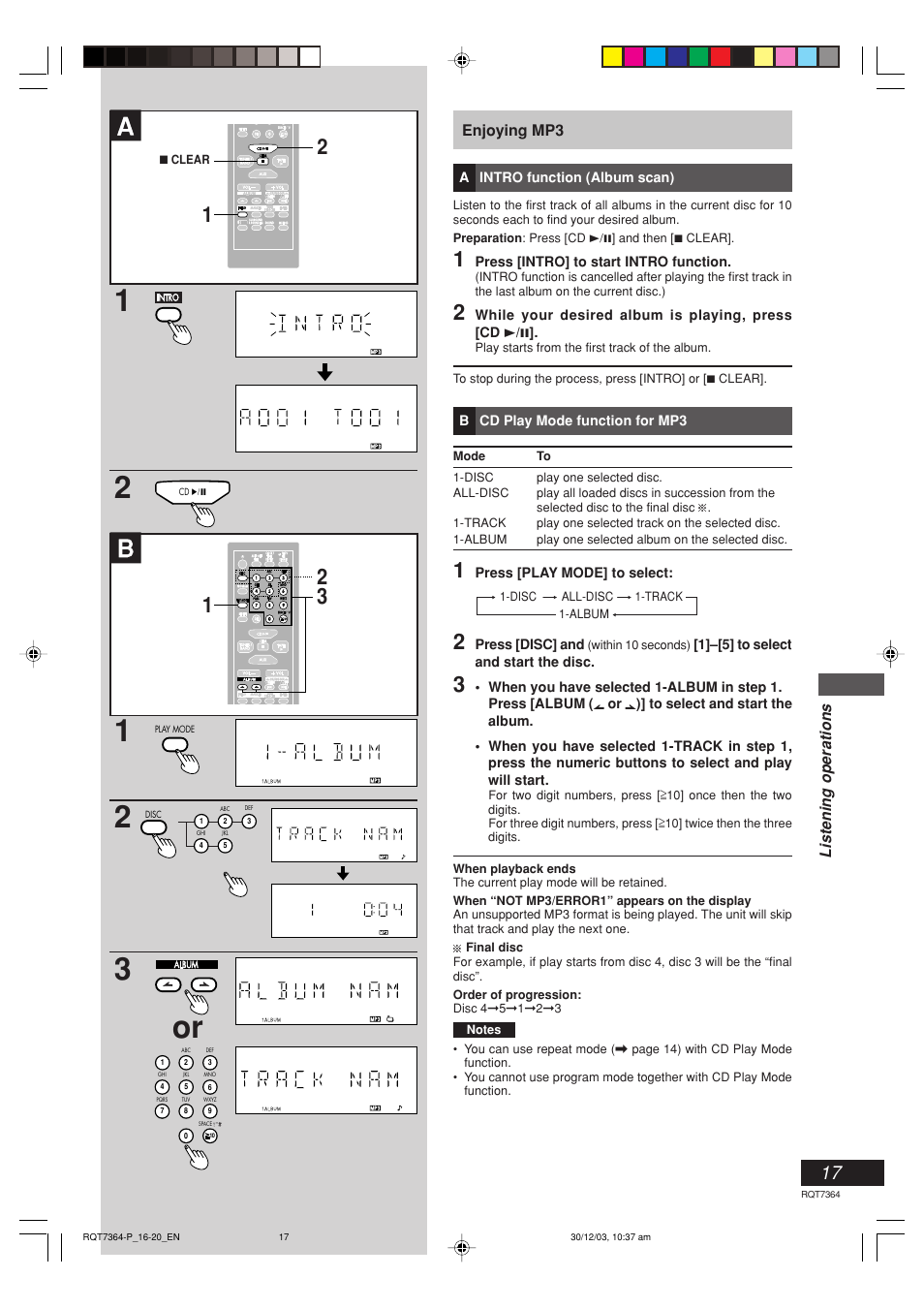 Panasonic SC-PM19 User Manual | Page 17 / 28