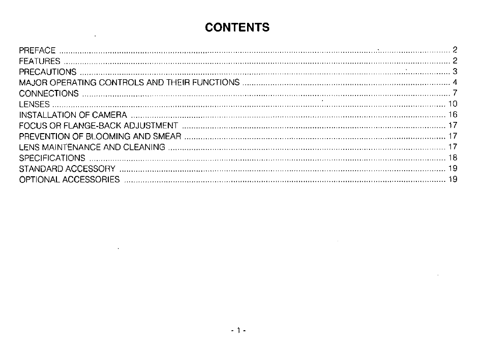 Panasonic WV-CP214 User Manual | Page 3 / 22