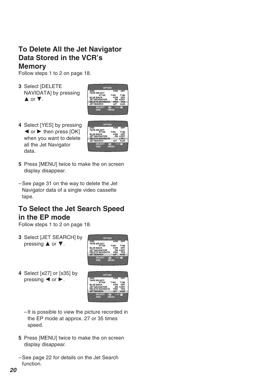 Panasonic AG-1340P User Manual | Page 20 / 42