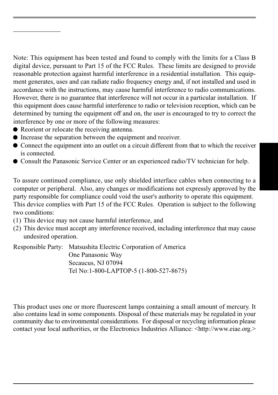 Read me first | Panasonic CF-P1Series User Manual | Page 3 / 40