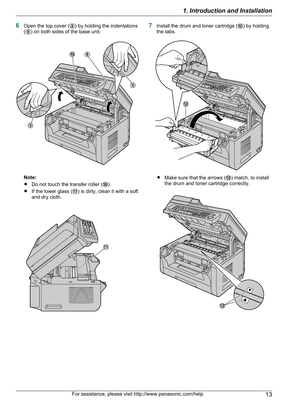 Panasonic KX-MB2060 User Manual | Page 13 / 160