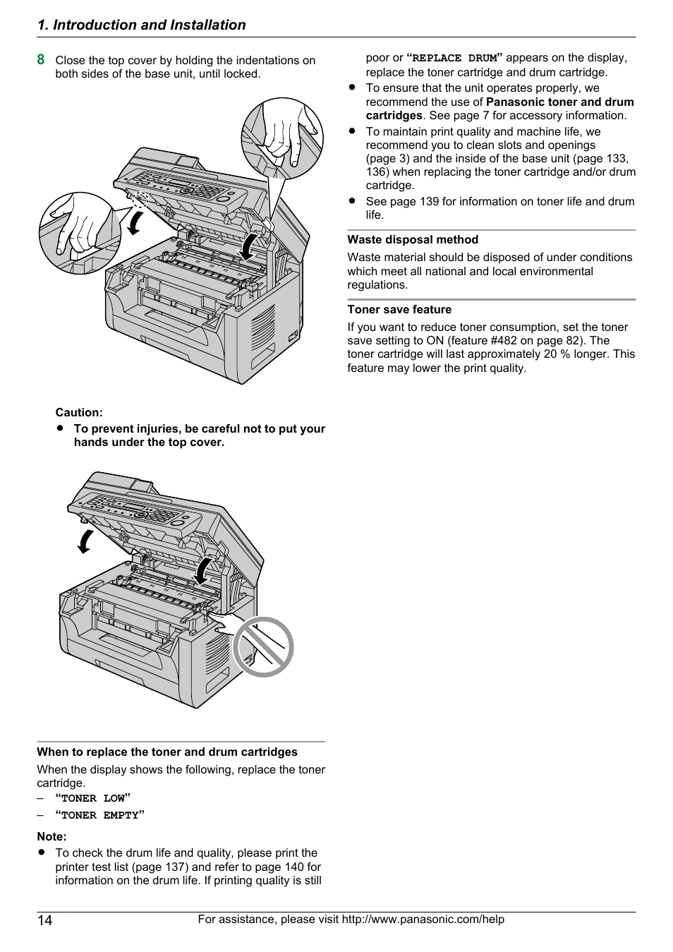 Panasonic KX-MB2060 User Manual | Page 14 / 160