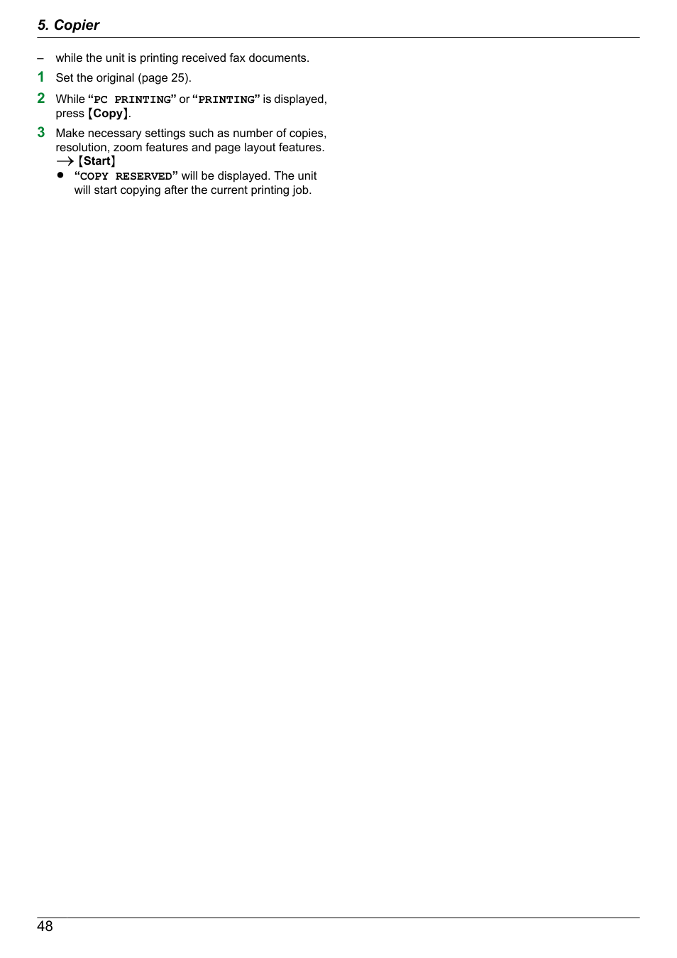 Panasonic KX-MB2060 User Manual | Page 48 / 160