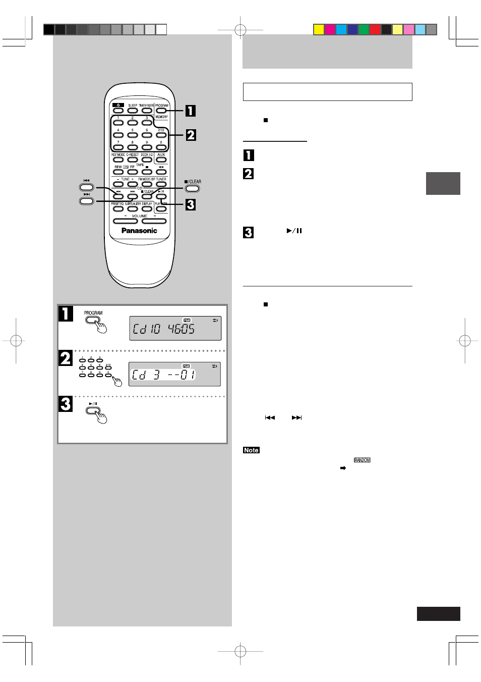 Panasonic RX-ED50 User Manual | Page 11 / 24