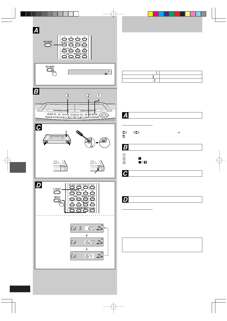 Recording operations, Before recording | Panasonic RX-ED50 User Manual | Page 16 / 24