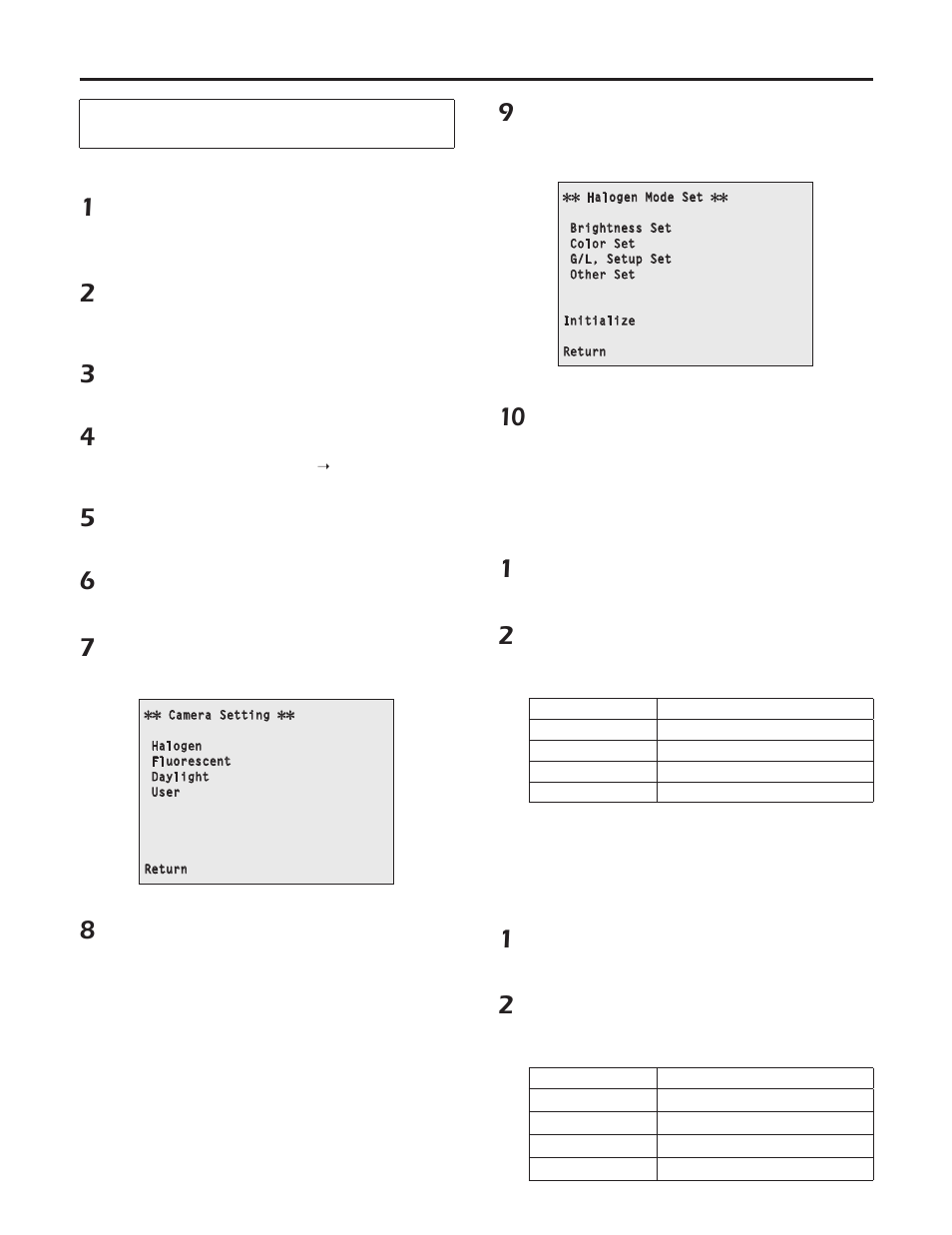 Selecting the shooting modes (scene files) | Panasonic AW-HE100N User Manual | Page 21 / 64