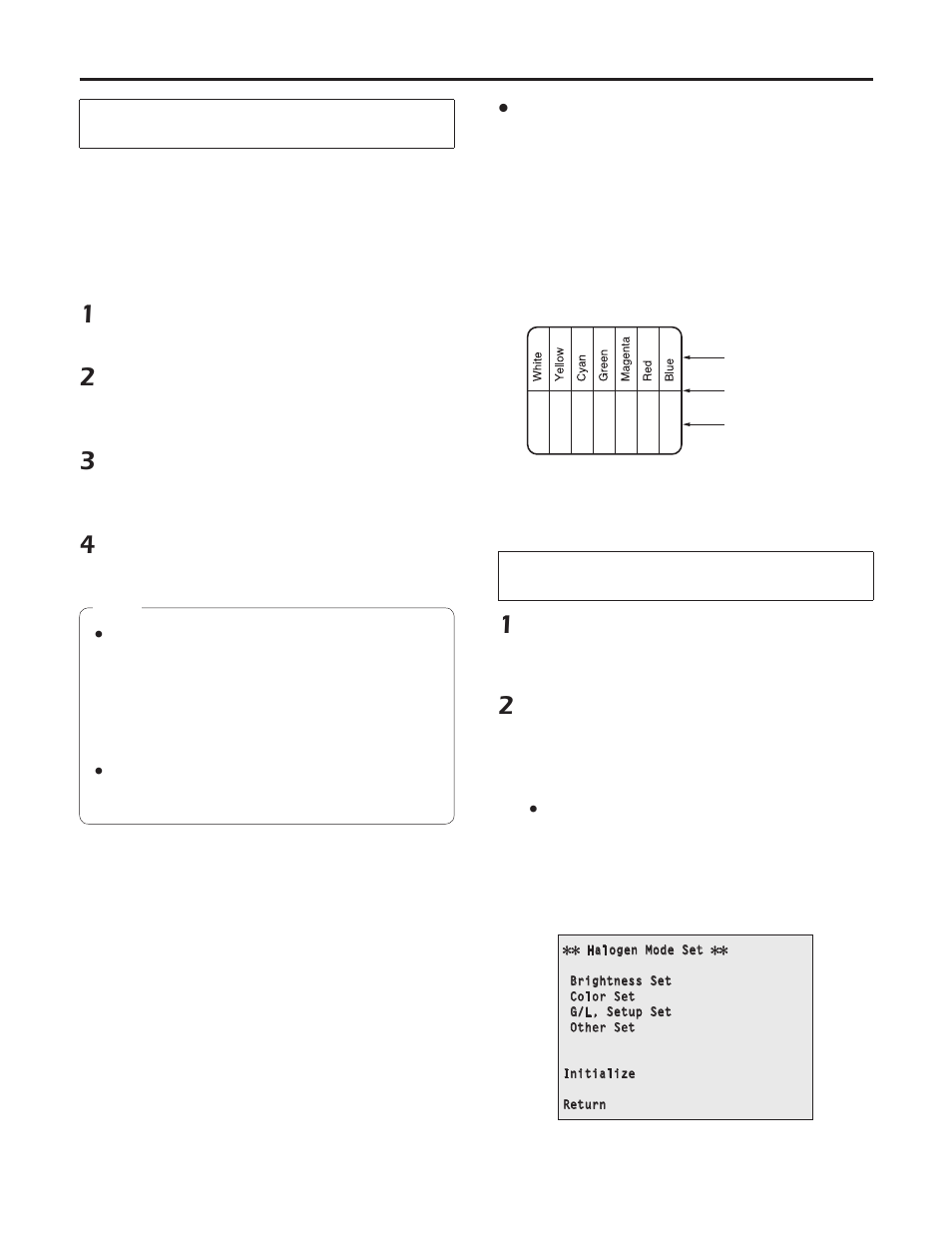 Genlock adjustment | Panasonic AW-HE100N User Manual | Page 38 / 64