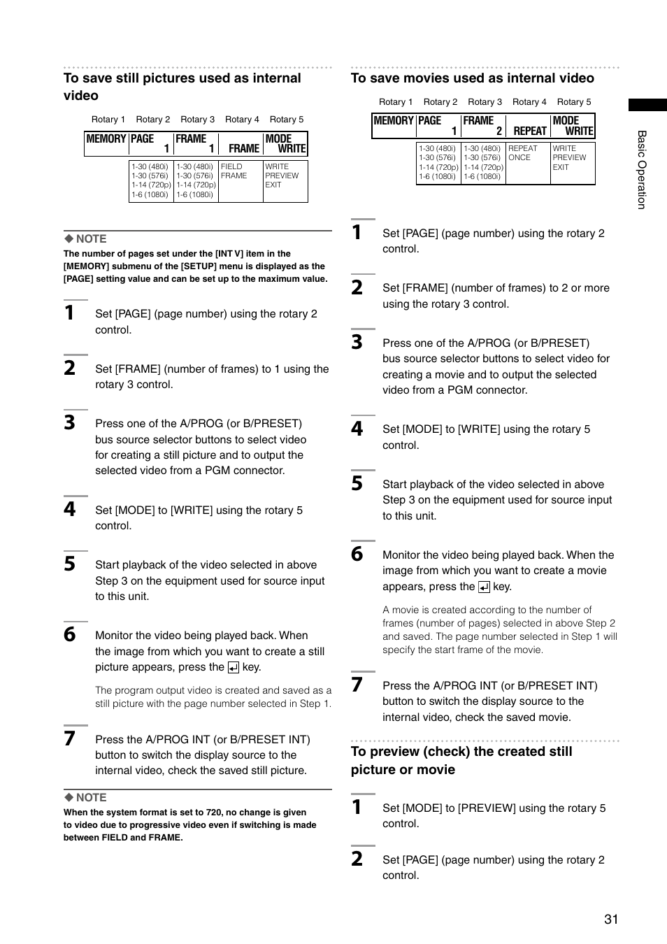 Panasonic AG-HMX100E User Manual | Page 31 / 48