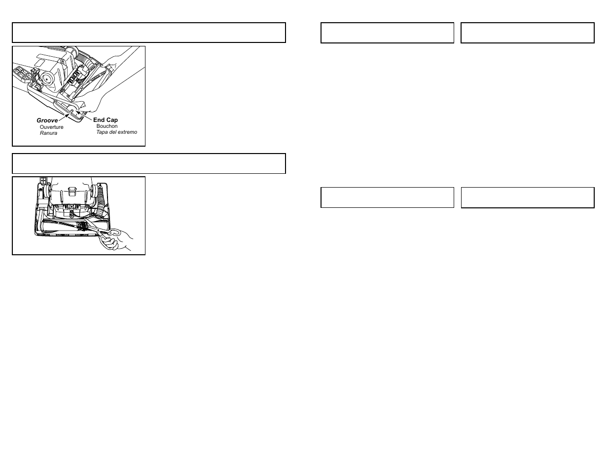 Cleaning agitator, Replacing belt | Panasonic MC-V5239 User Manual | Page 28 / 44