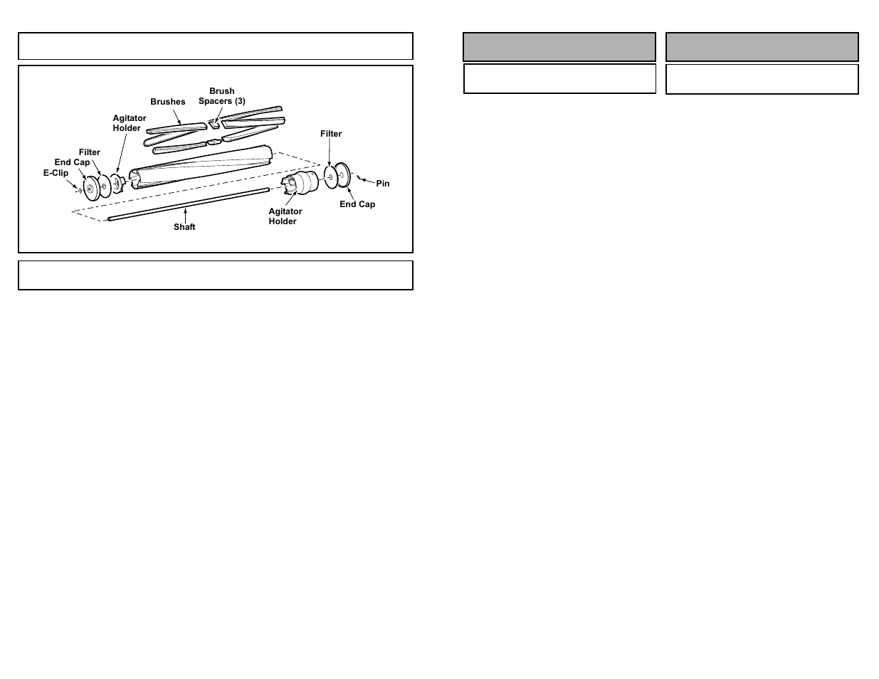 Agitator assembly, Cleaing exterior and tools, Montaje assemblage | Agitator assembly cleaning exterior and tools | Panasonic MC-V5239 User Manual | Page 32 / 44
