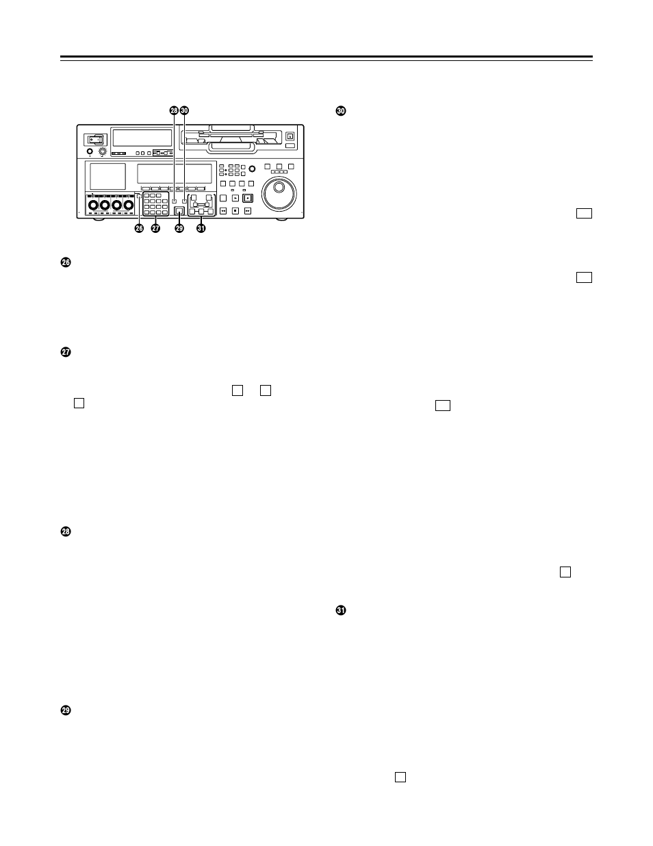 Parts and their functions, Front panel, Push lock | Push-inter, Unity, Cf f1 f5 f1, F9 1 | Panasonic AJ-HD1700 User Manual | Page 12 / 134