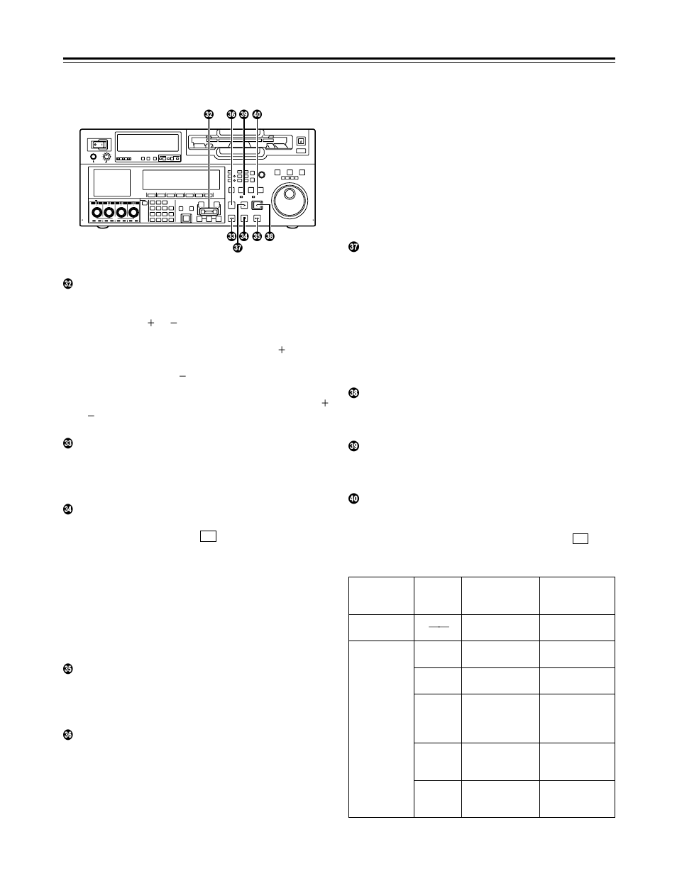 Parts and their functions, Front panel, Push lock | Push-inter, Unity | Panasonic AJ-HD1700 User Manual | Page 13 / 134