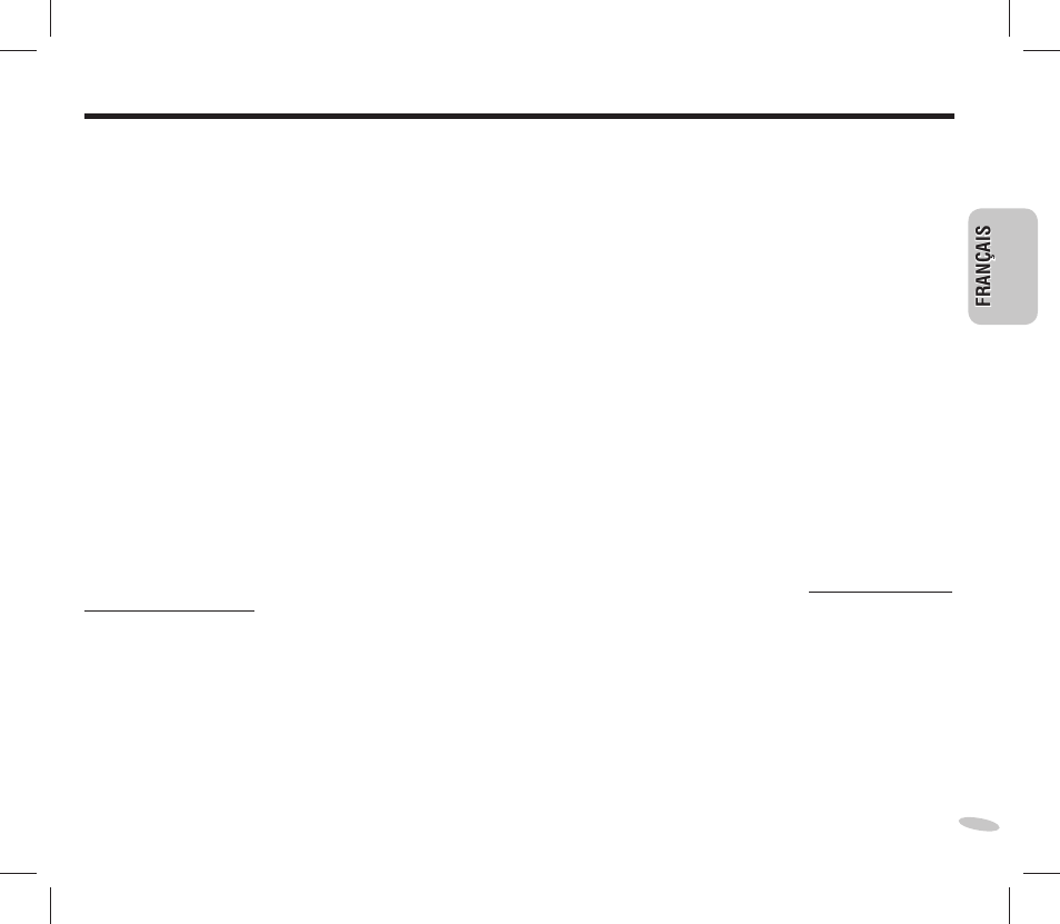 Certifi cat de garantie limitée, Programme de remplacement | Panasonic RC-DC1 User Manual | Page 31 / 48