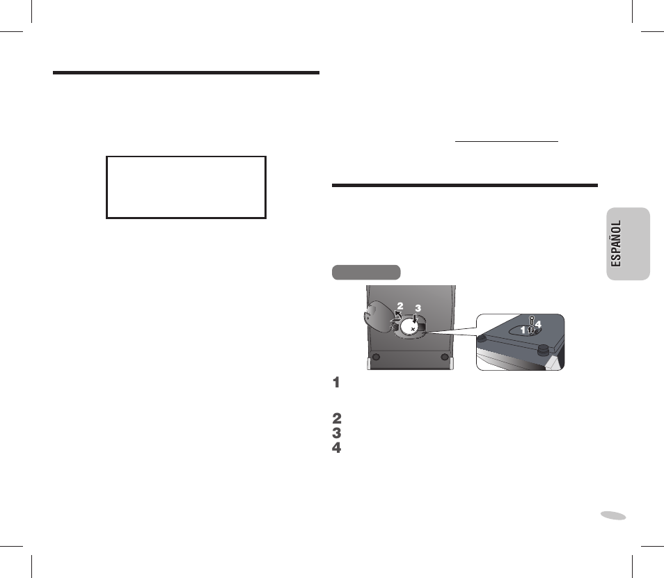 Cómo usar la aplicación memory loader, Pila de respaldo de la memoria | Panasonic RC-DC1 User Manual | Page 43 / 48