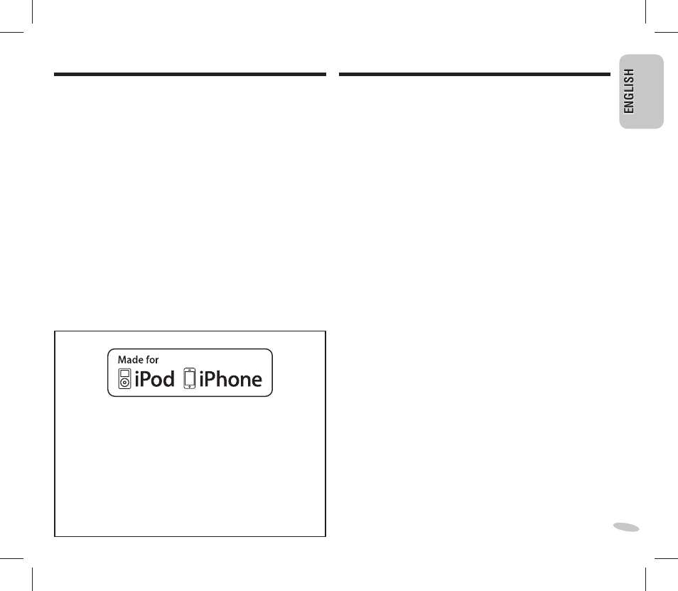 Product service, Compatible ipod and iphone | Panasonic RC-DC1 User Manual | Page 5 / 48
