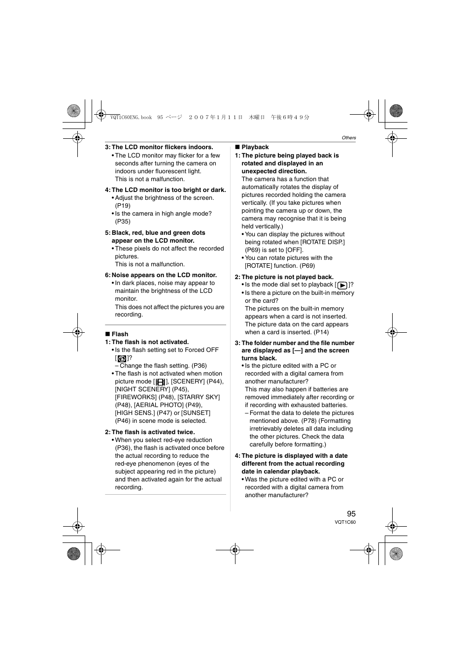 Panasonic DMC-LZ7 User Manual | Page 95 / 104