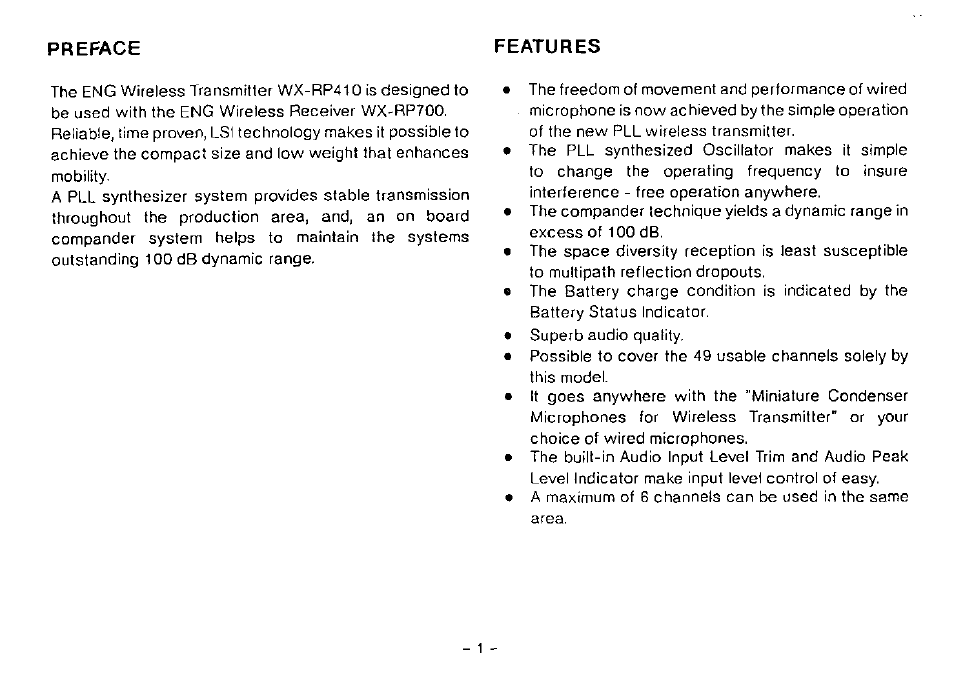 Panasonic WX-RP410 User Manual | Page 4 / 22