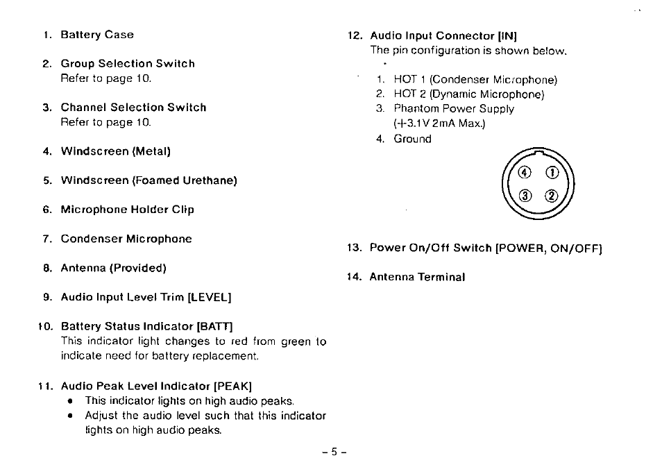 Panasonic WX-RP410 User Manual | Page 8 / 22