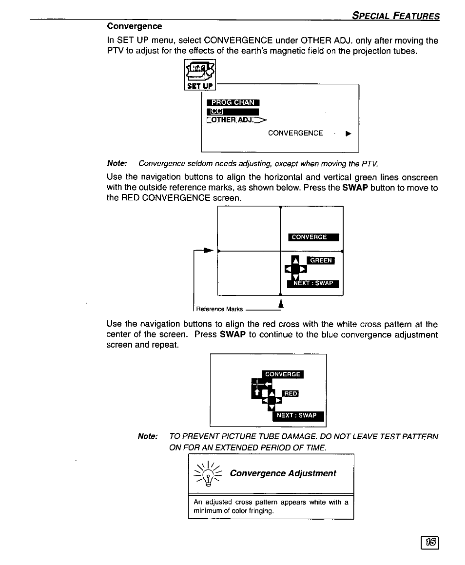 Convergence | Panasonic PT 51DX80 User Manual | Page 17 / 52
